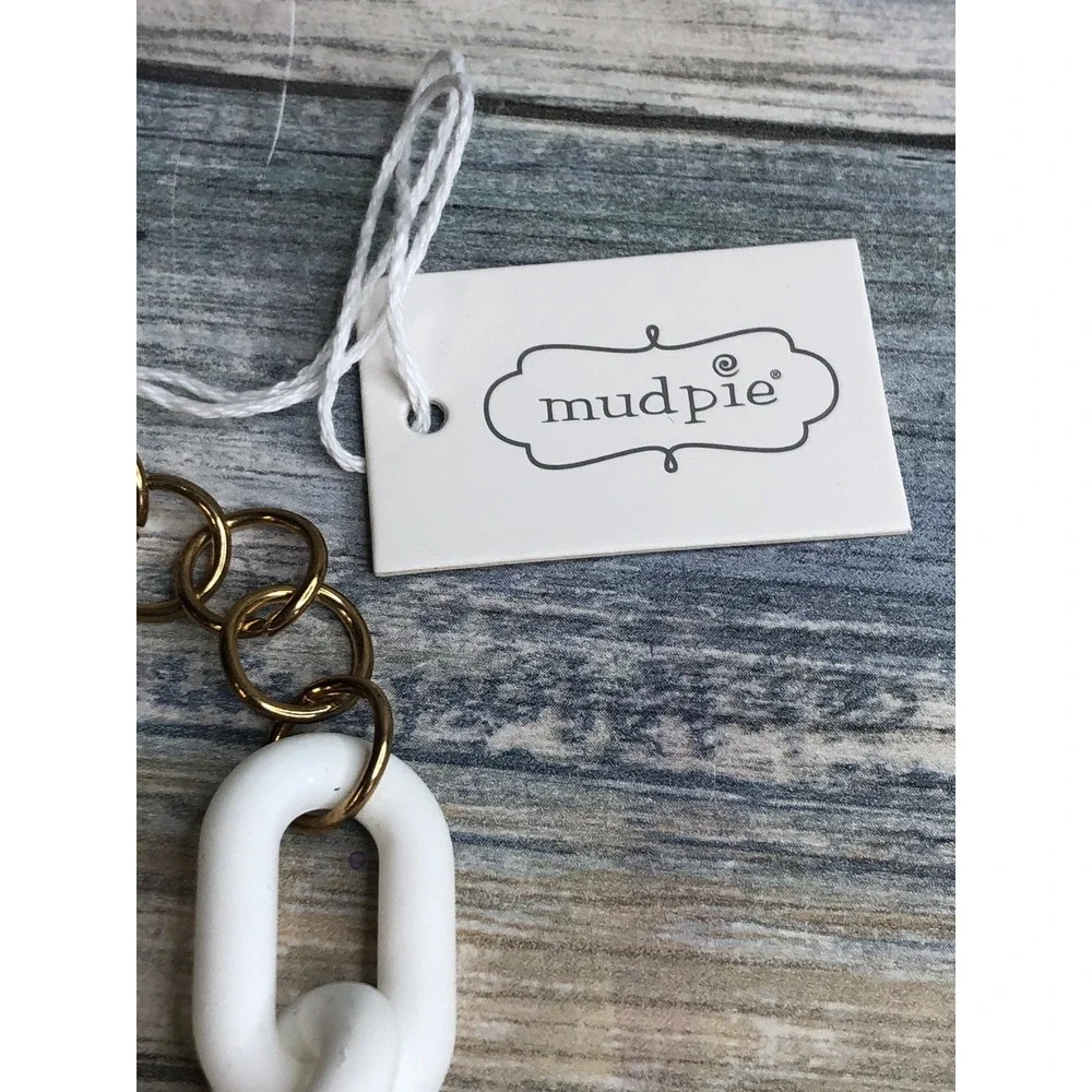 Black White‎ Link Chunky Bracelet 10